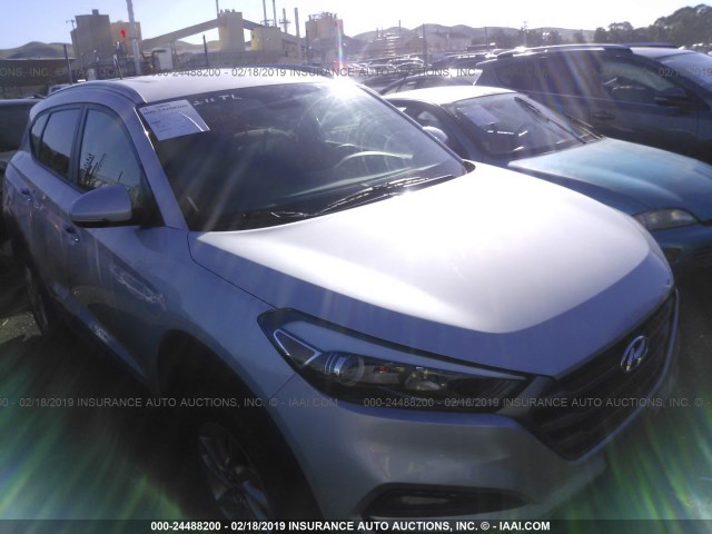 KM8J33A25GU026928 - 2016 HYUNDAI TUCSON LIMITED/SPORT AND ECO/SE SILVER photo 1