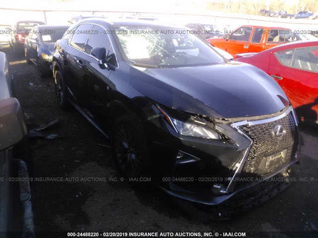 2T2BZMCAXGC001291 - 2016 LEXUS RX 350/BASE/F SPORT BLACK photo 1