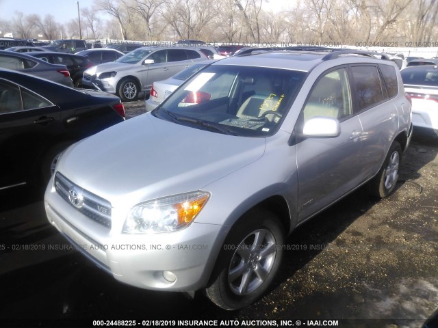 JTMZK31V175010160 - 2007 TOYOTA RAV4 LIMITED SILVER photo 2