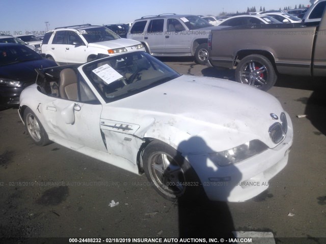 4USCH7322VLE01788 - 1997 BMW Z3 1.9 WHITE photo 1