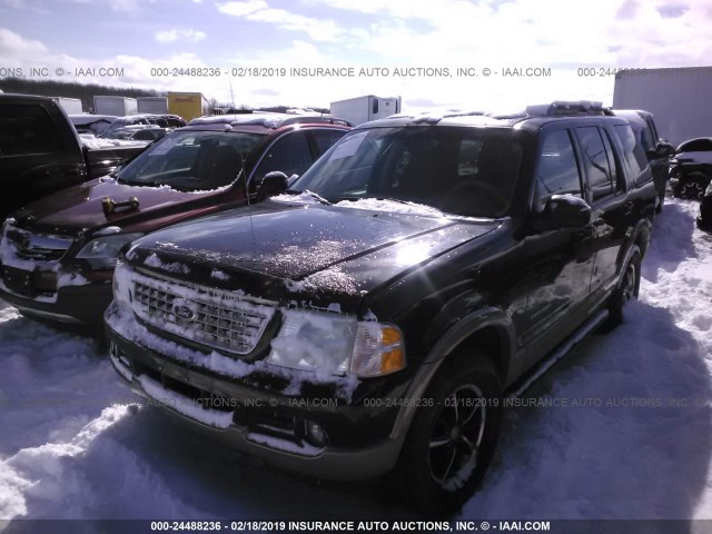 1FMZU74E82ZC24394 - 2002 FORD EXPLORER EDDIE BAUER BLACK photo 2