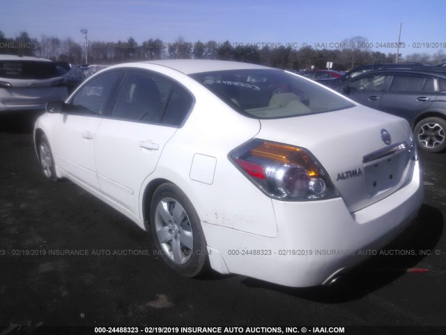 1N4AL21E08C278379 - 2008 NISSAN ALTIMA 2.5/2.5S WHITE photo 3