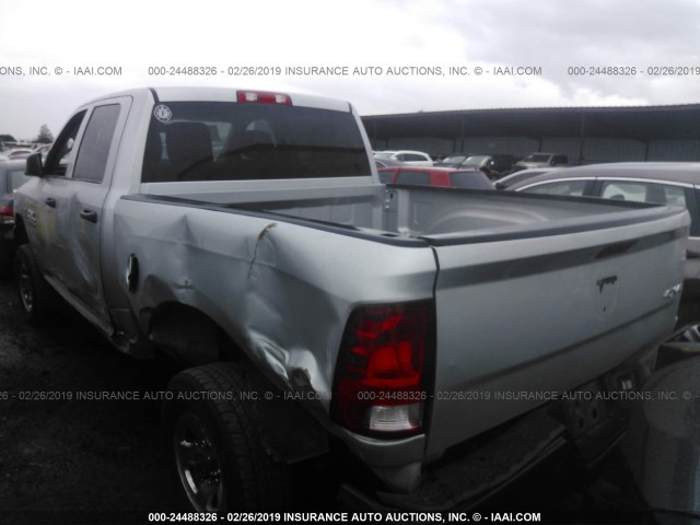 3C6UR5CL9EG320843 - 2014 RAM 2500 ST SILVER photo 3