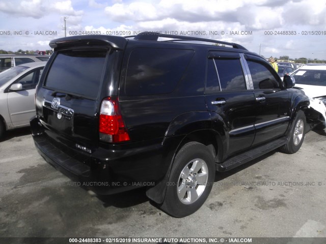 JTEZU14R69K026478 - 2009 TOYOTA 4RUNNER SR5/SPORT BLACK photo 4