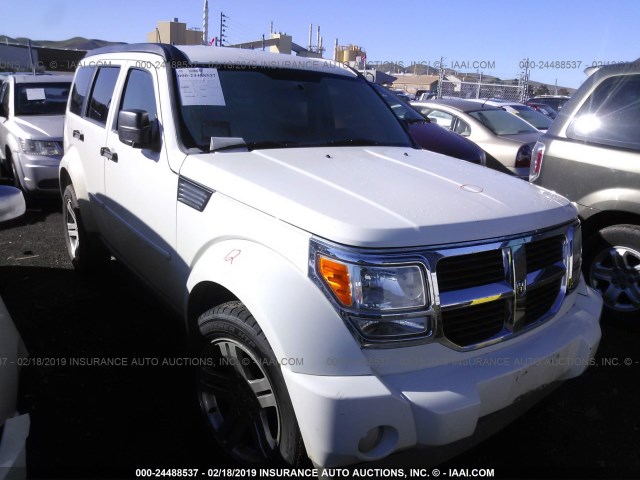 1D4PT2GK7AW108643 - 2010 DODGE NITRO SE WHITE photo 1