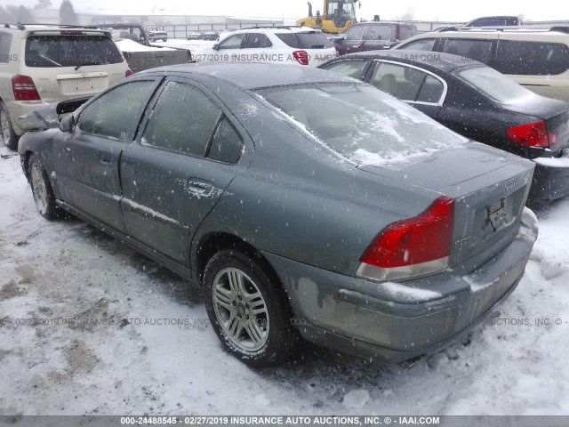 YV1RS592952440775 - 2005 VOLVO S60 2.5T Light Blue photo 3