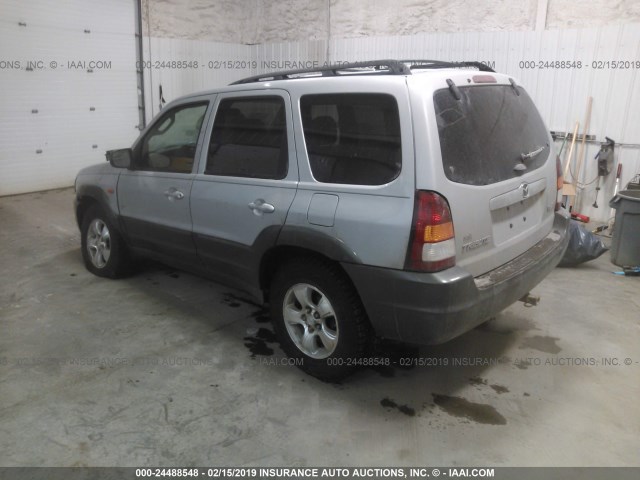 4F2CZ96143KM50511 - 2003 MAZDA TRIBUTE ES 银色 照片 3