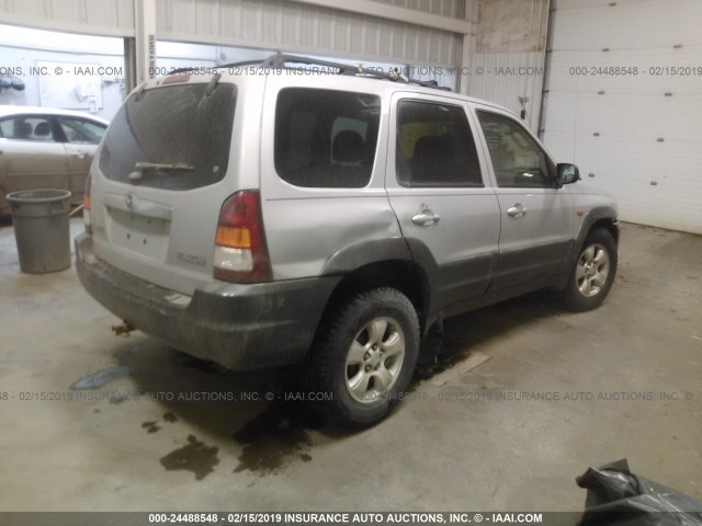 4F2CZ96143KM50511 - 2003 MAZDA TRIBUTE ES 银色 照片 4