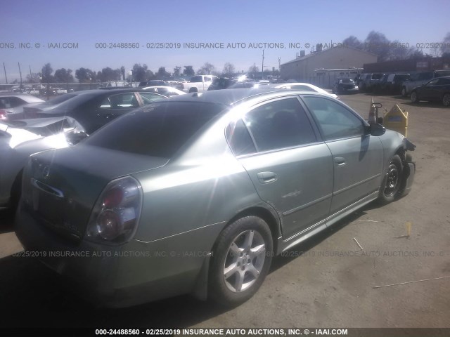 1N4BL11D36N378905 - 2006 NISSAN ALTIMA SE/SL/SE-R GREEN photo 4