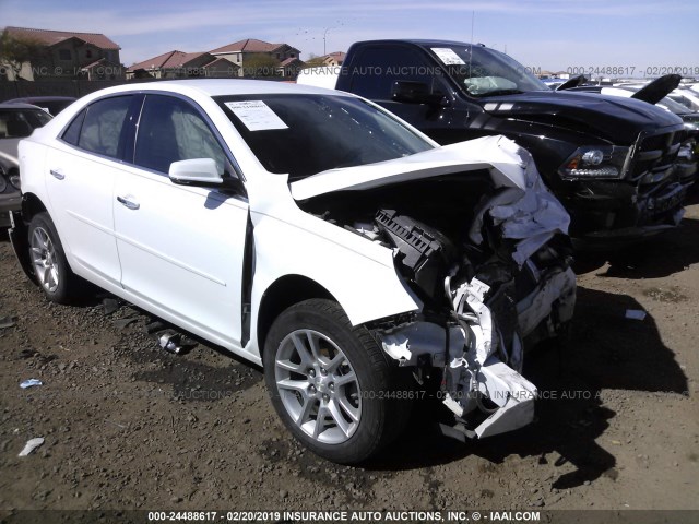 1G11C5SA8DF254985 - 2013 CHEVROLET MALIBU 1LT WHITE photo 1