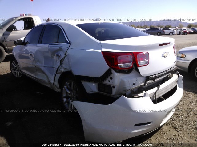 1G11C5SA8DF254985 - 2013 CHEVROLET MALIBU 1LT WHITE photo 3