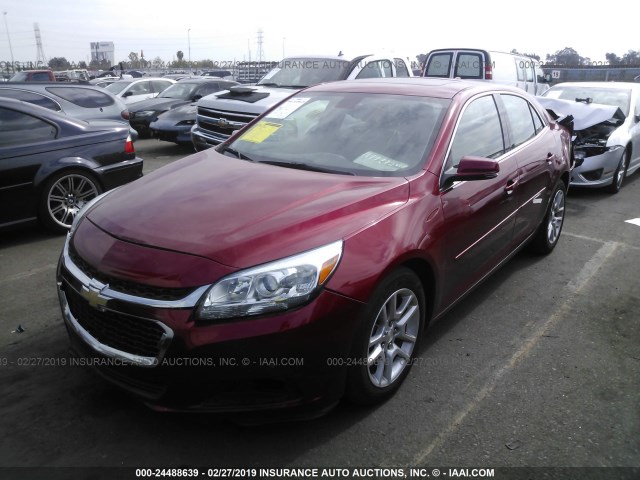 1G11C5SL4EF144647 - 2014 CHEVROLET MALIBU 1LT 红色 照片 2