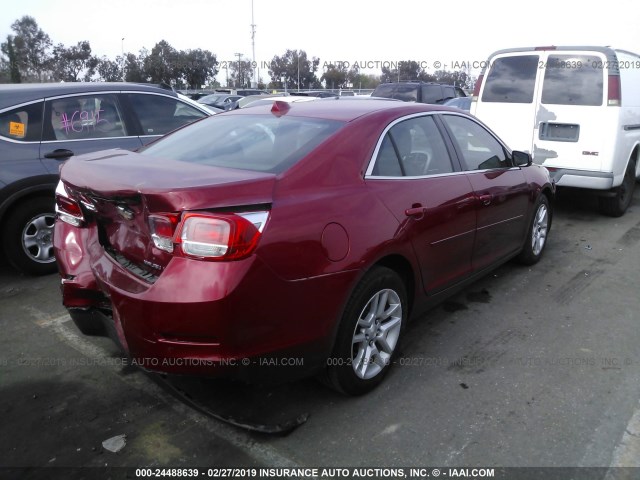 1G11C5SL4EF144647 - 2014 CHEVROLET MALIBU 1LT 红色 照片 4