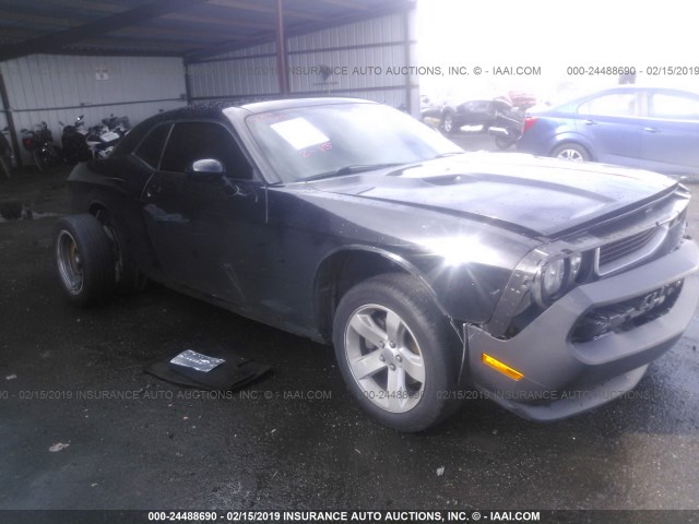 2C3CDYAG4DH683385 - 2013 DODGE CHALLENGER SXT BLACK photo 1