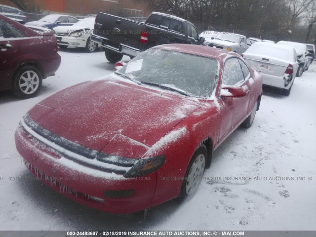 JT2ST87N3L0051487 - 1990 TOYOTA CELICA GT RED photo 2