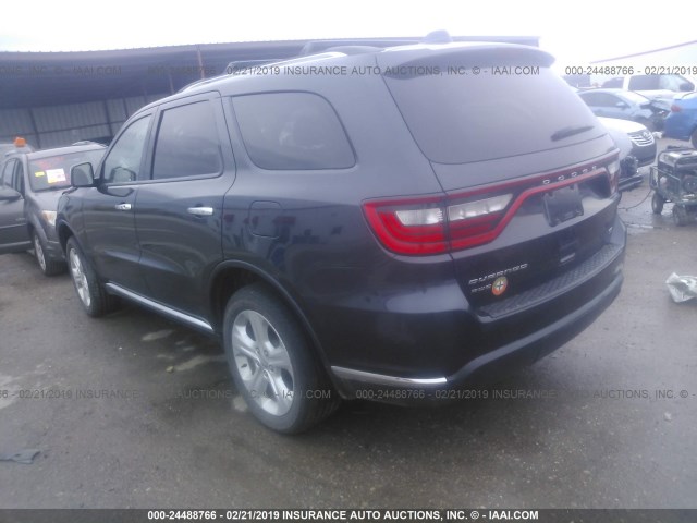 1C4RDJAG7FC873958 - 2015 DODGE DURANGO SXT GRAY photo 3