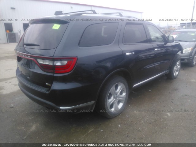 1C4RDJAG7FC873958 - 2015 DODGE DURANGO SXT GRAY photo 4