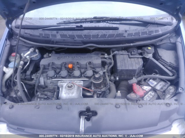 2HGFA1F60BH539775 - 2011 HONDA CIVIC LX-S Azul foto 10