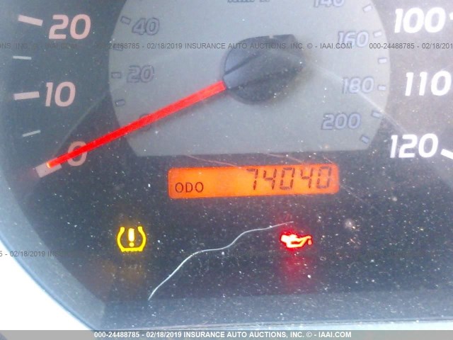 5TEUU4EN5AZ699628 - 2010 TOYOTA TACOMA ACCESS CAB ვერცხლისფერი ფოტო 7