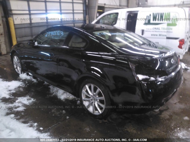 JN1CV6EL9DM981158 - 2013 INFINITI G37 BLACK photo 3