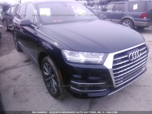 WA1LHAF77JD000081 - 2018 AUDI Q7 PREMIUM PLUS Navy photo 1