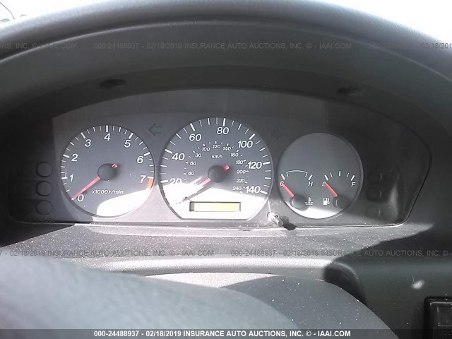 1YVGF22D525300075 - 2002 MAZDA 626 ES/LX GRAY photo 7