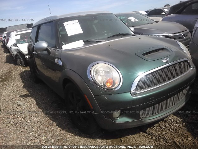 WMWMM33579TP90162 - 2009 MINI COOPER S CLUBMAN GREEN photo 1