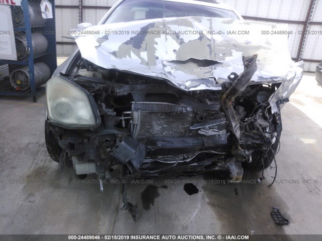 1N4BA41E97C806957 - 2007 NISSAN MAXIMA SE/SL SILVER photo 6