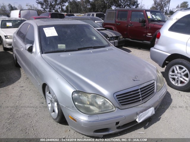 WDBNG75J11A153069 - 2001 MERCEDES-BENZ S 500 SILVER photo 1