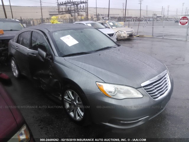 1C3CCBAB2CN318343 - 2012 CHRYSLER 200 LX Pewter photo 1