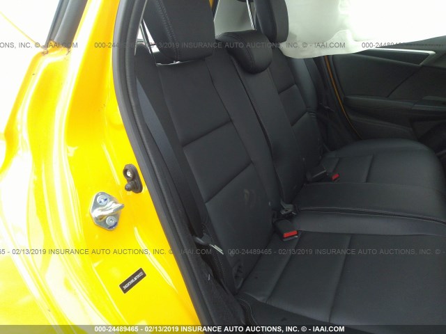 3HGGK5H96JM709332 - 2018 HONDA FIT EX/EXL YELLOW photo 8