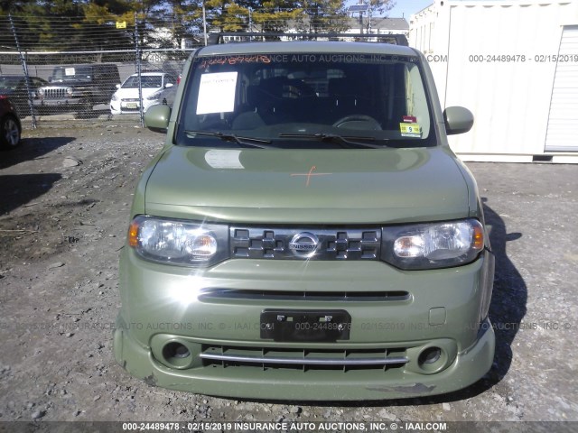 JN8AZ28R79T108642 - 2009 NISSAN CUBE S/SL GREEN photo 6