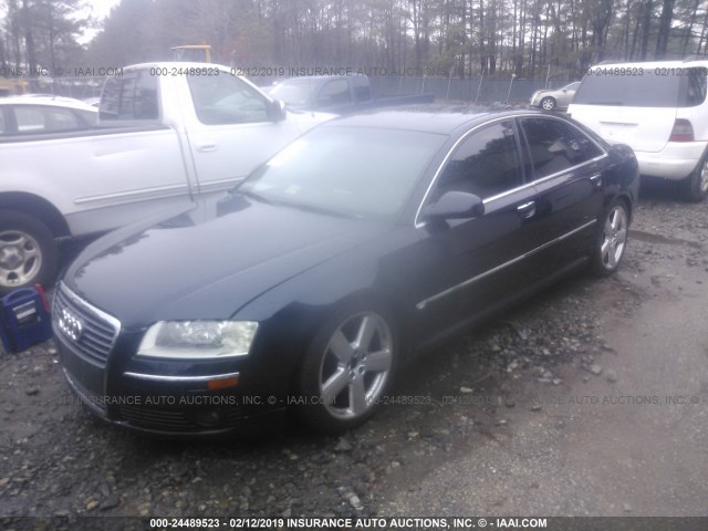 WAULL44E66N020070 - 2006 AUDI A8 4.2 QUATTRO BLUE photo 2