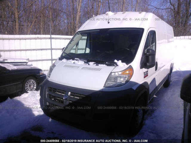 3C6URVHG2EE105926 - 2014 RAM PROMASTER 3500  WHITE photo 2