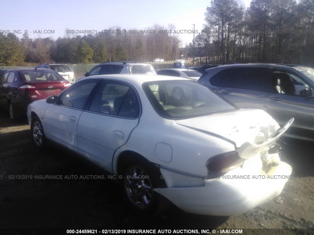 1G3WS52H7YF114509 - 2000 OLDSMOBILE INTRIGUE GL WHITE photo 3