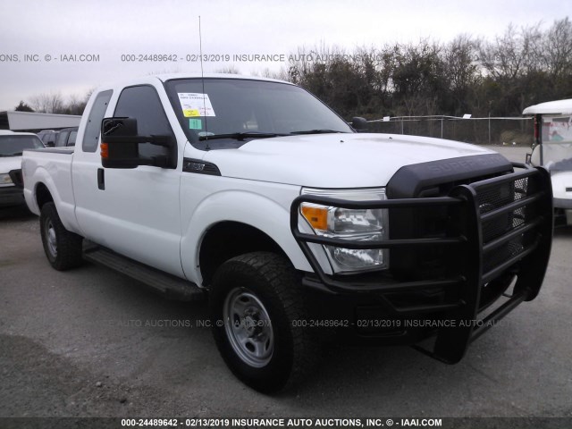 1FT7X2B69DEB20573 - 2013 FORD F250 SUPER DUTY WHITE photo 1