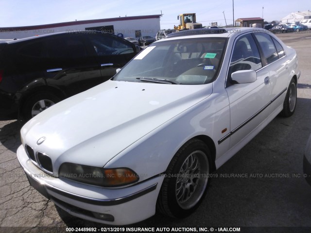 WBADD632XVBW11586 - 1997 BMW 528 I AUTOMATIC WHITE photo 2