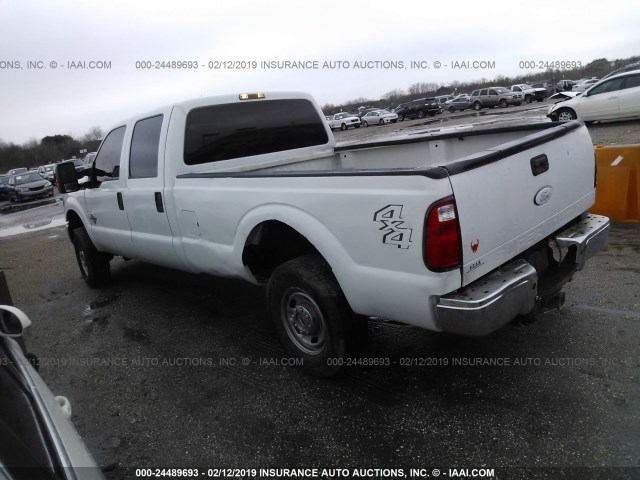 1FT7W2BT9GEA80900 - 2016 FORD F250 SUPER DUTY WHITE photo 3