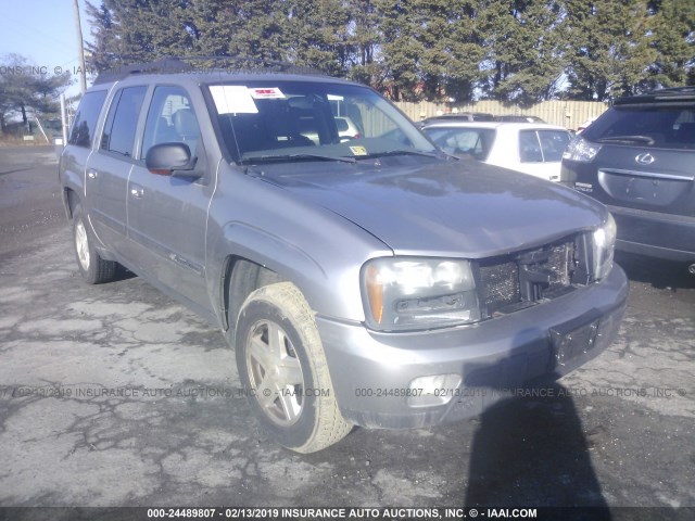 1GNET16S536103418 - 2003 CHEVROLET TRAILBLAZER EXT Light Blue photo 1