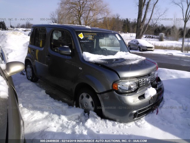 JN8AZ28R89T115843 - 2009 NISSAN CUBE S/SL GRAY photo 1