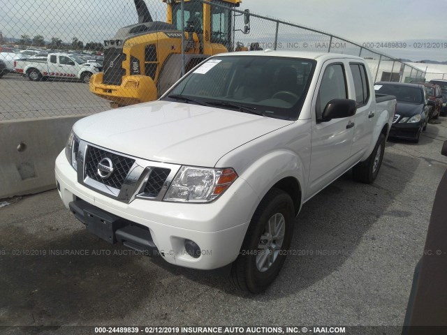 1N6AD0ER7GN756726 - 2016 NISSAN FRONTIER S/SV/SL/PRO-4X WHITE photo 2