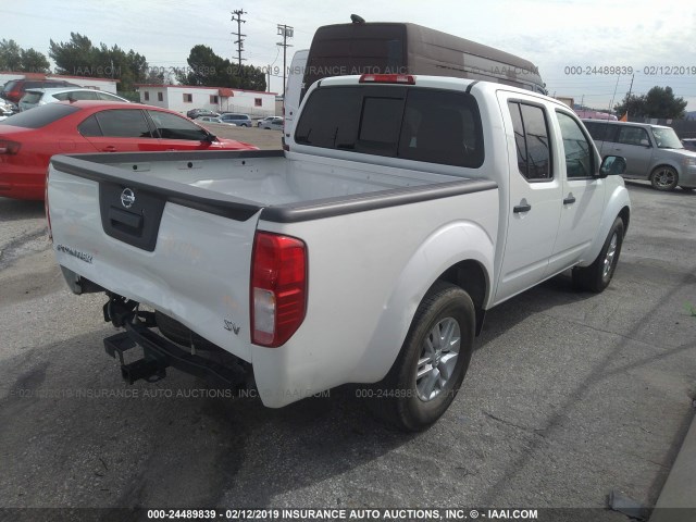 1N6AD0ER7GN756726 - 2016 NISSAN FRONTIER S/SV/SL/PRO-4X WHITE photo 4