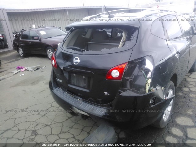 JN8AS5MT5AW503722 - 2010 NISSAN ROGUE S/SL/KROM BLACK photo 6