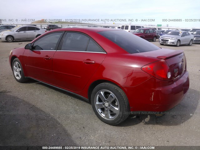 1G2ZG58N274123063 - 2007 PONTIAC G6 SE RED photo 3