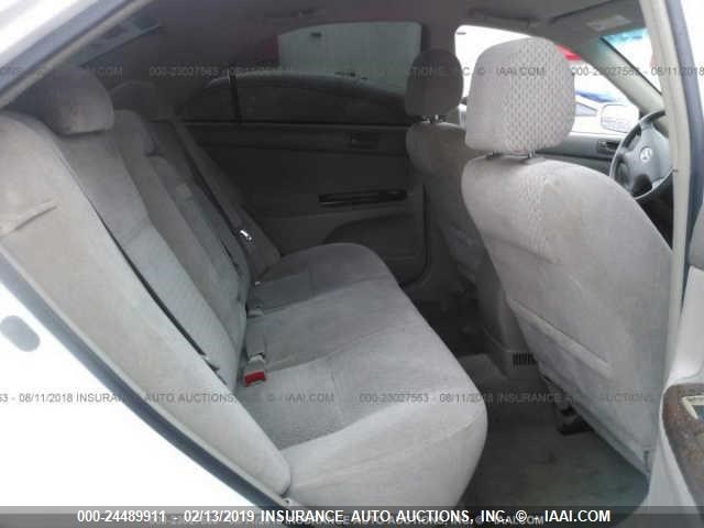 4T1BE32K83U247009 - 2003 TOYOTA CAMRY LE/XLE/SE WHITE photo 8
