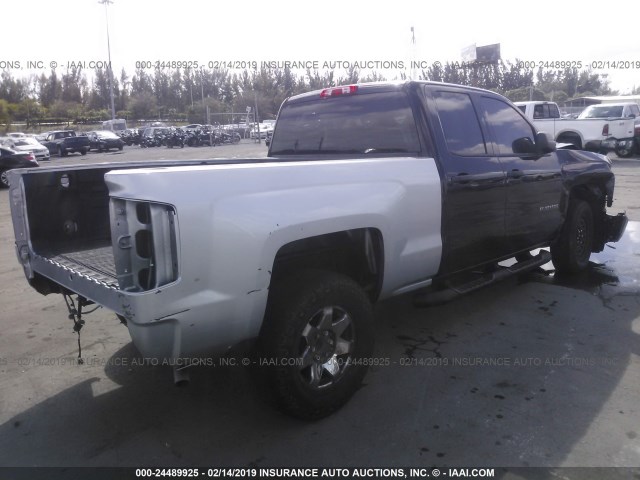 1GCRCPEH7FZ444972 - 2015 CHEVROLET SILVERADO BLACK photo 4