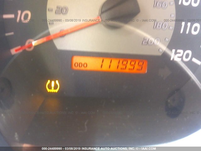 5TEJU62N86Z303167 - 2006 TOYOTA TACOMA DOUBLE CAB PRERUNNER BLACK photo 7