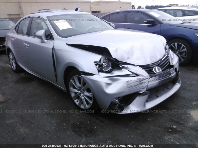 JTHBA1D26G5007425 - 2016 LEXUS IS 200T SILVER photo 1