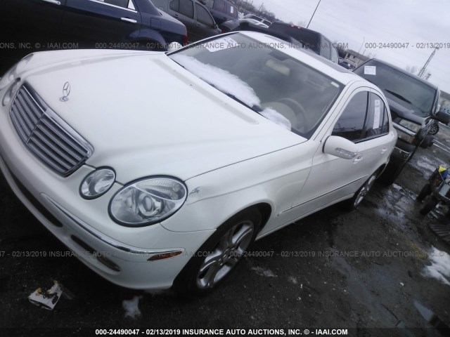 WDBUF56J46A948755 - 2006 MERCEDES-BENZ E 350 WHITE photo 2