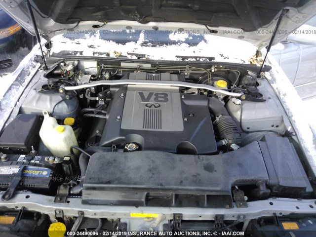 JNKBY31AXYM701156 - 2000 INFINITI Q45 T GRAY photo 10